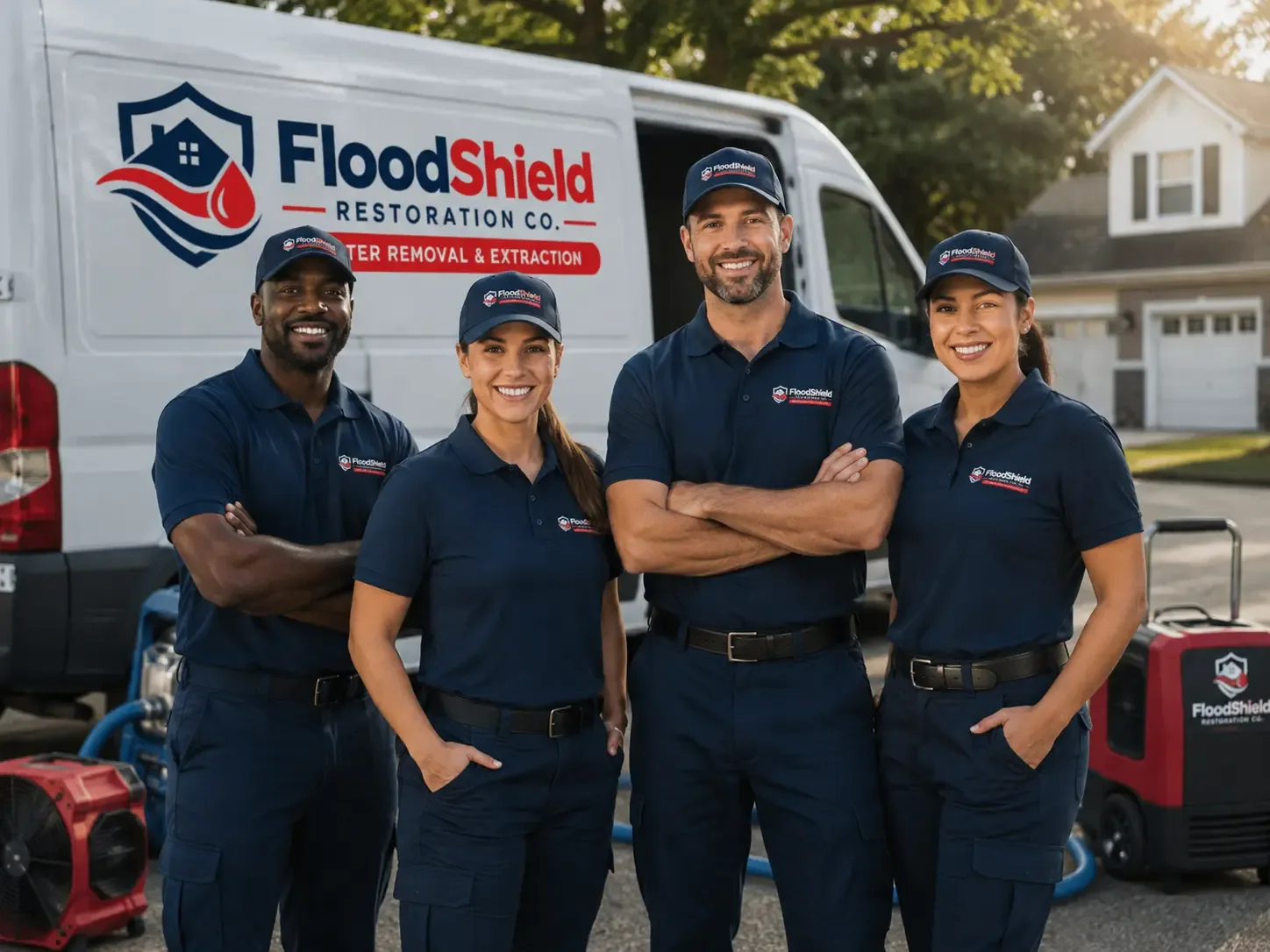 Flood Damage Restoration company in Vendor, AR