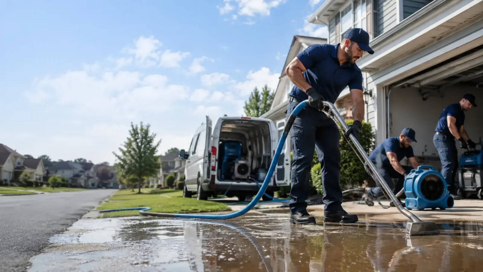 Flood Damage Restoration in Vendor, AR